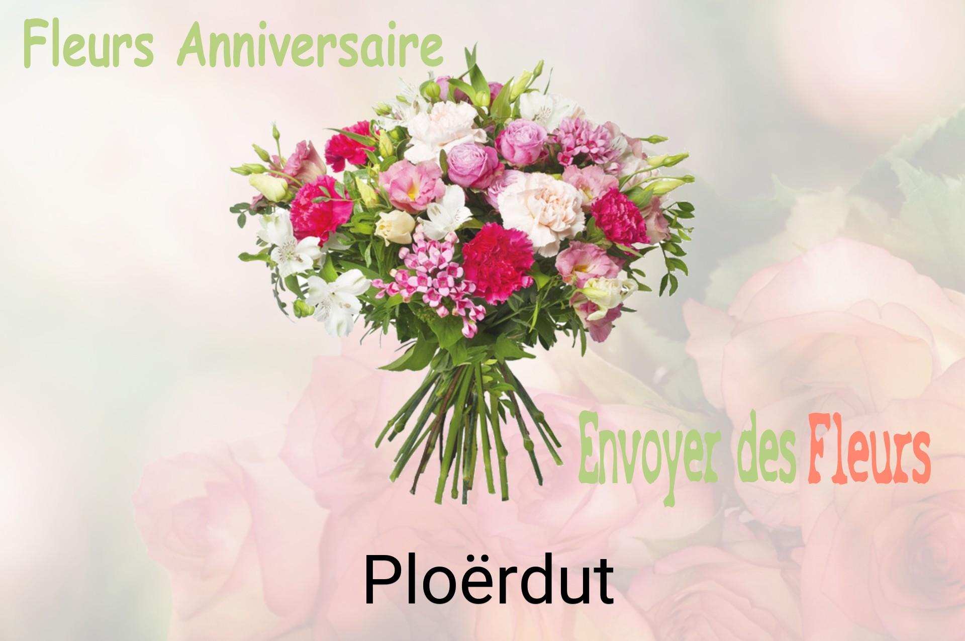Bouquet de fleurs d’anniversaire livré à Ploërdut