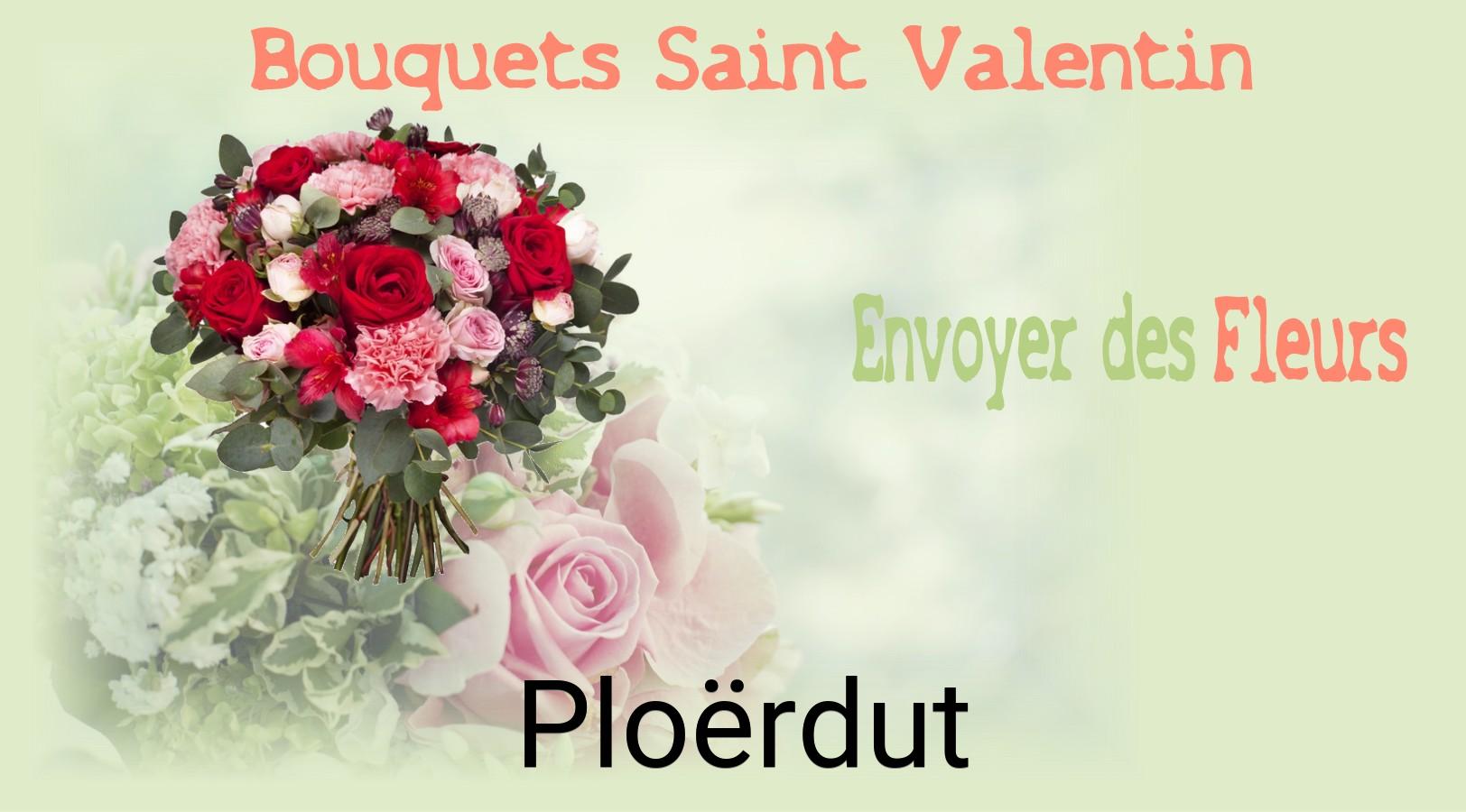 Roses de Saint-Valentin livrées à Ploërdut